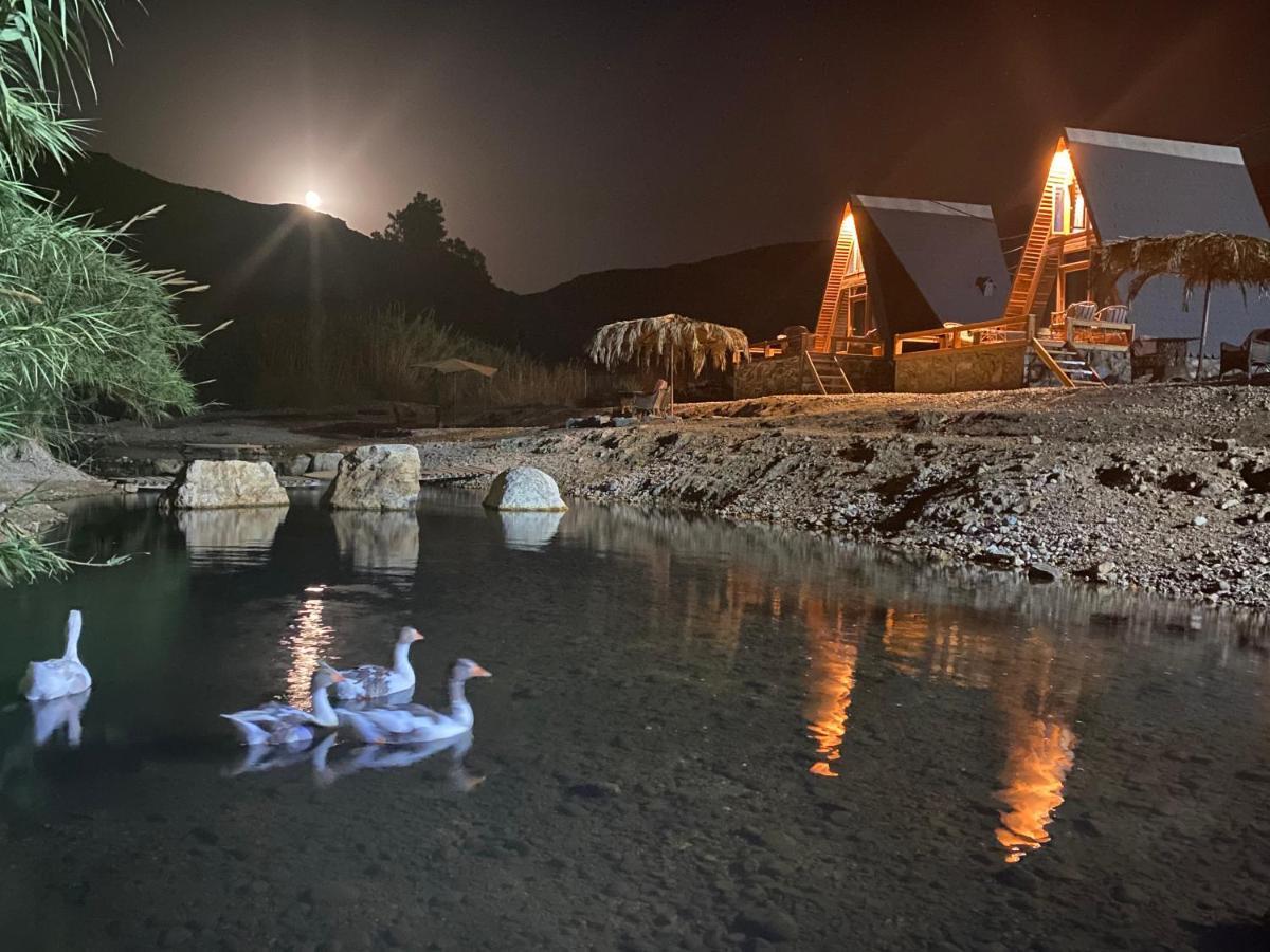 Wadi Al-Hassa Camp Hotel Khawkhah Exterior foto