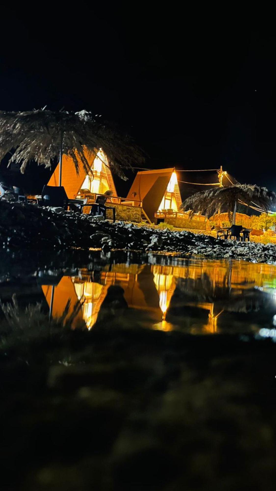Wadi Al-Hassa Camp Hotel Khawkhah Exterior foto