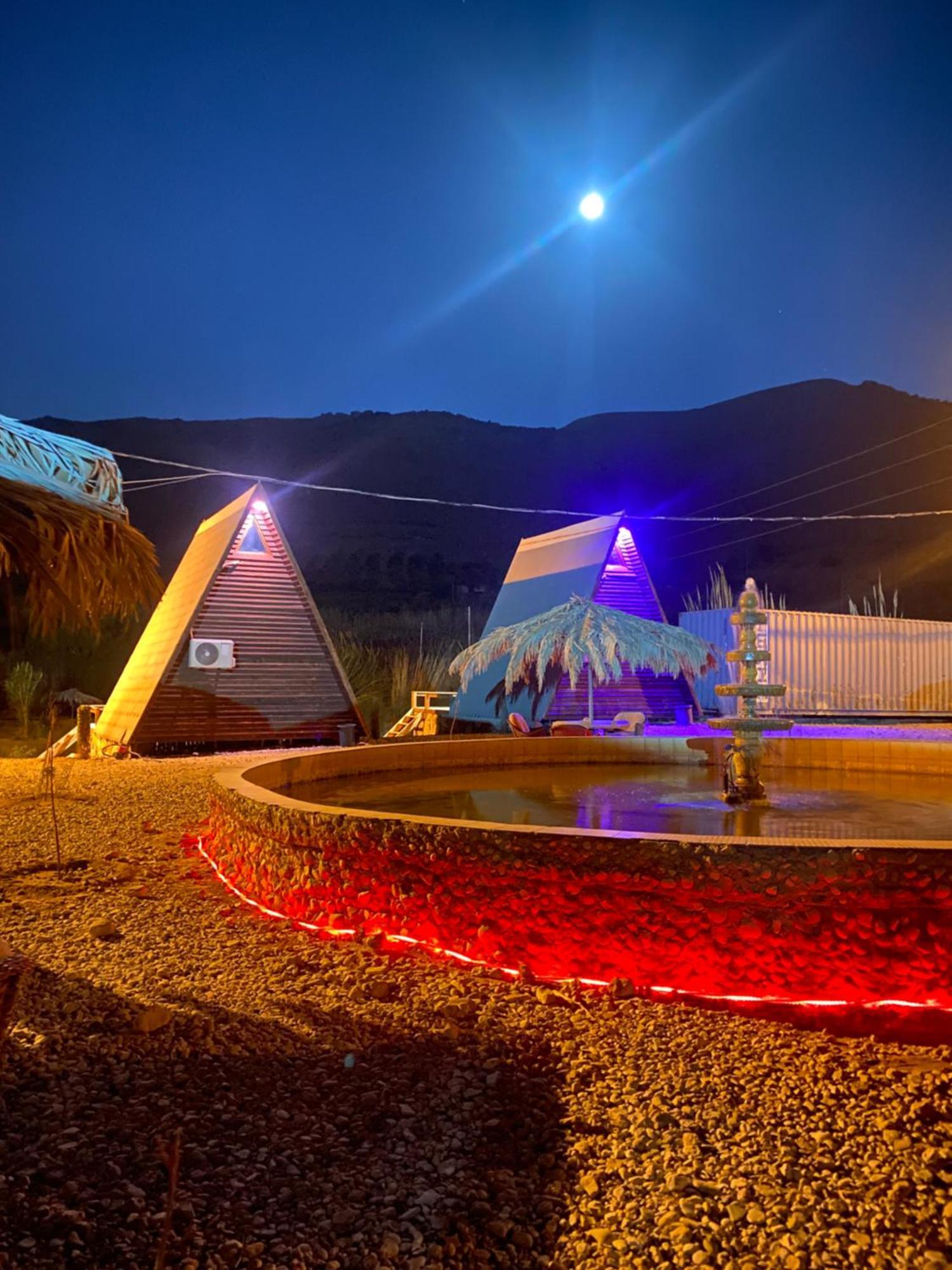 Wadi Al-Hassa Camp Hotel Khawkhah Exterior foto